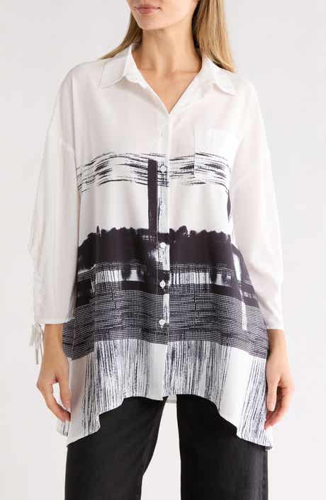 PATRIZIA LUCA Oversize Button-Up Shirt