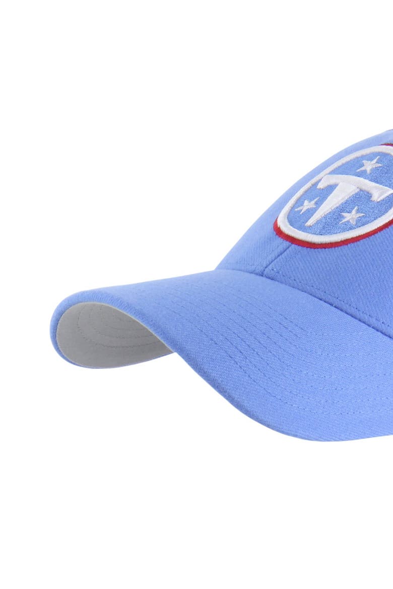 Men's '47  Light Blue Tennessee Titans MVP Adjustable Hat, Alternate, color, Light Blue