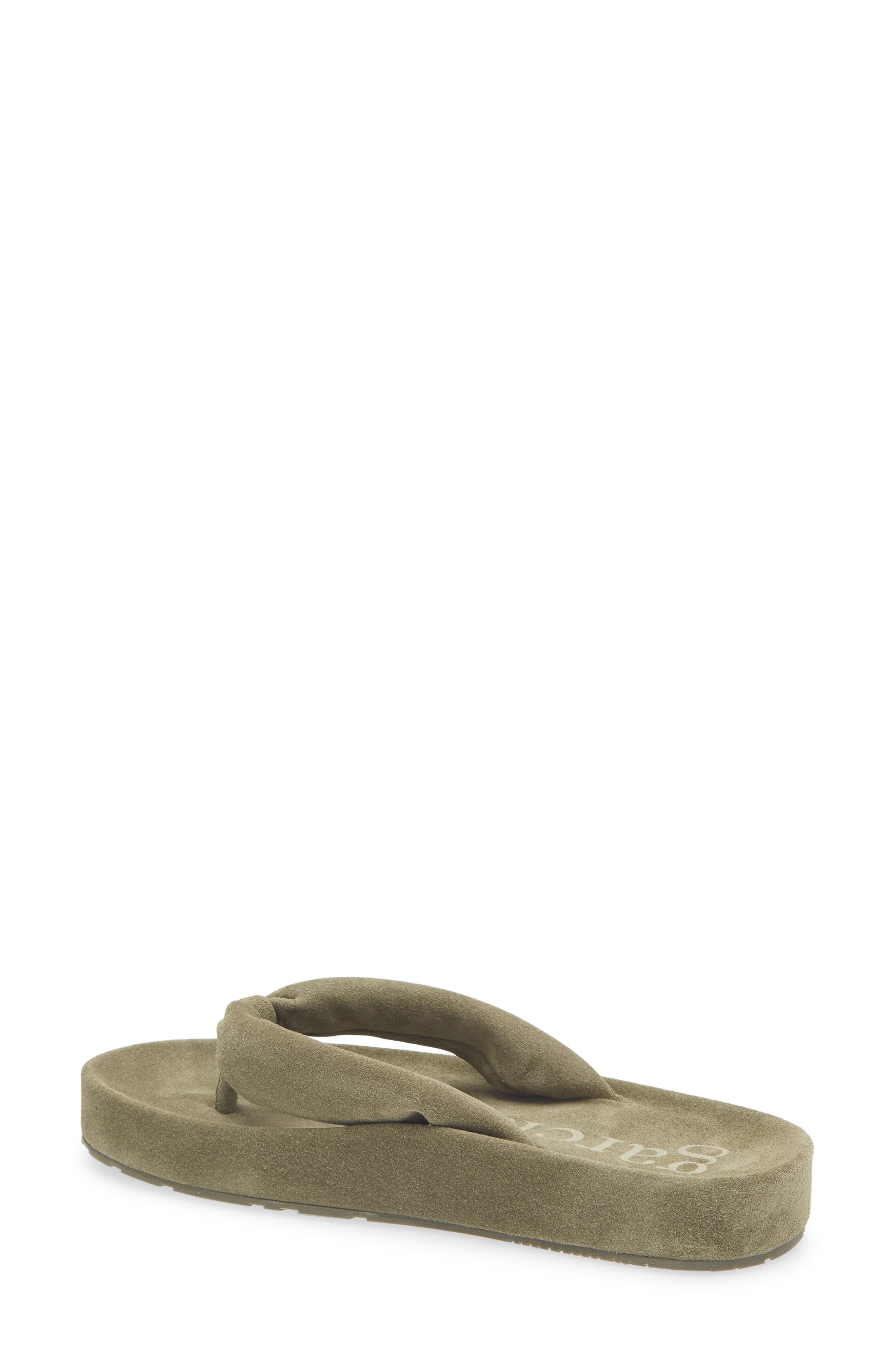 Pedro Garcia Almu Flip Flop, Alternate, color, Thyme Velour