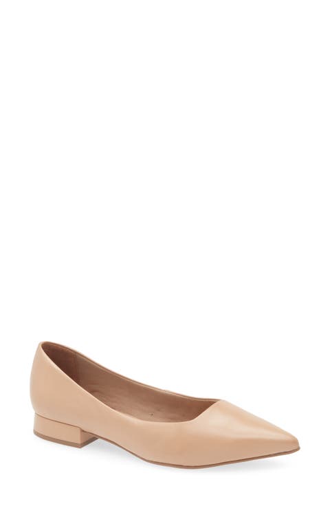 Alessandra Pointed Toe Ballet Flat (Women)