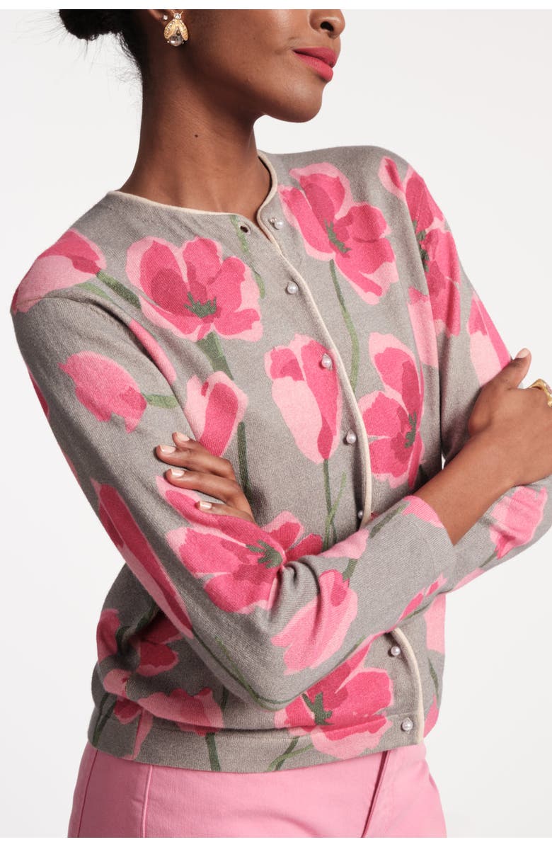Frances Valentine Darling Cardigan Dutch Tulip, Alternate, color,