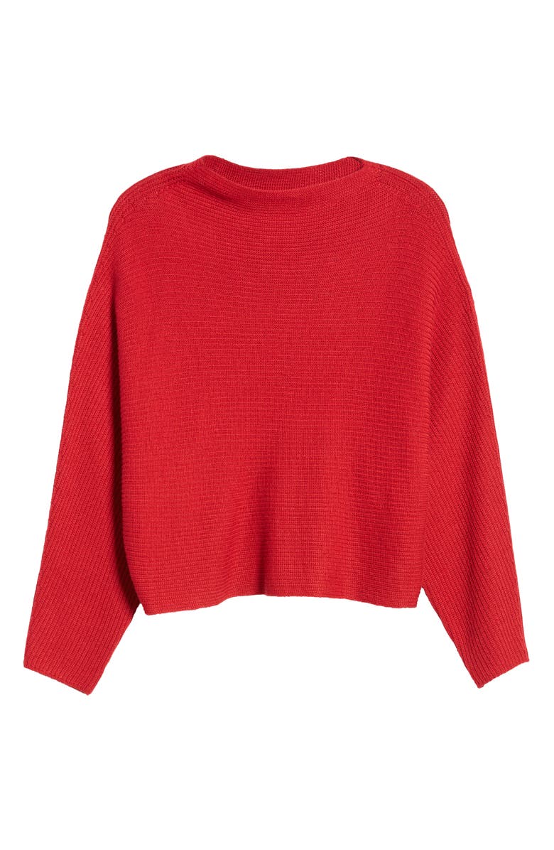 Leith Dolman Sleeve Crop Sweater, Alternate, color,