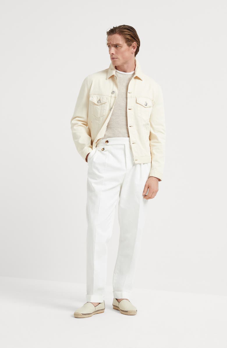 Brunello Cucinelli Denim jacket, Alternate, color, 