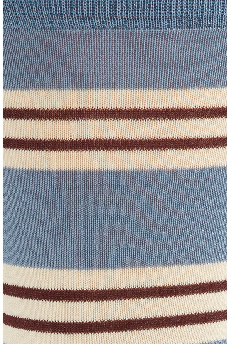Simpson Cotton Blend Dress Socks, Alternate, color, LAGOON BLUE