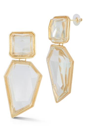 Sphera Milano Large Crystal Drop Earrings