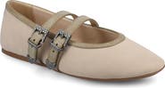 Journee Collection Florene Double Buckle Mary Jane Flat