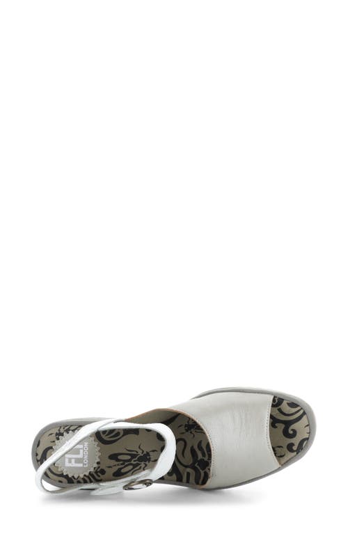 FLY LONDON FLY LONDON WELY BLOCK HEEL ASYMMETRIC SANDAL 