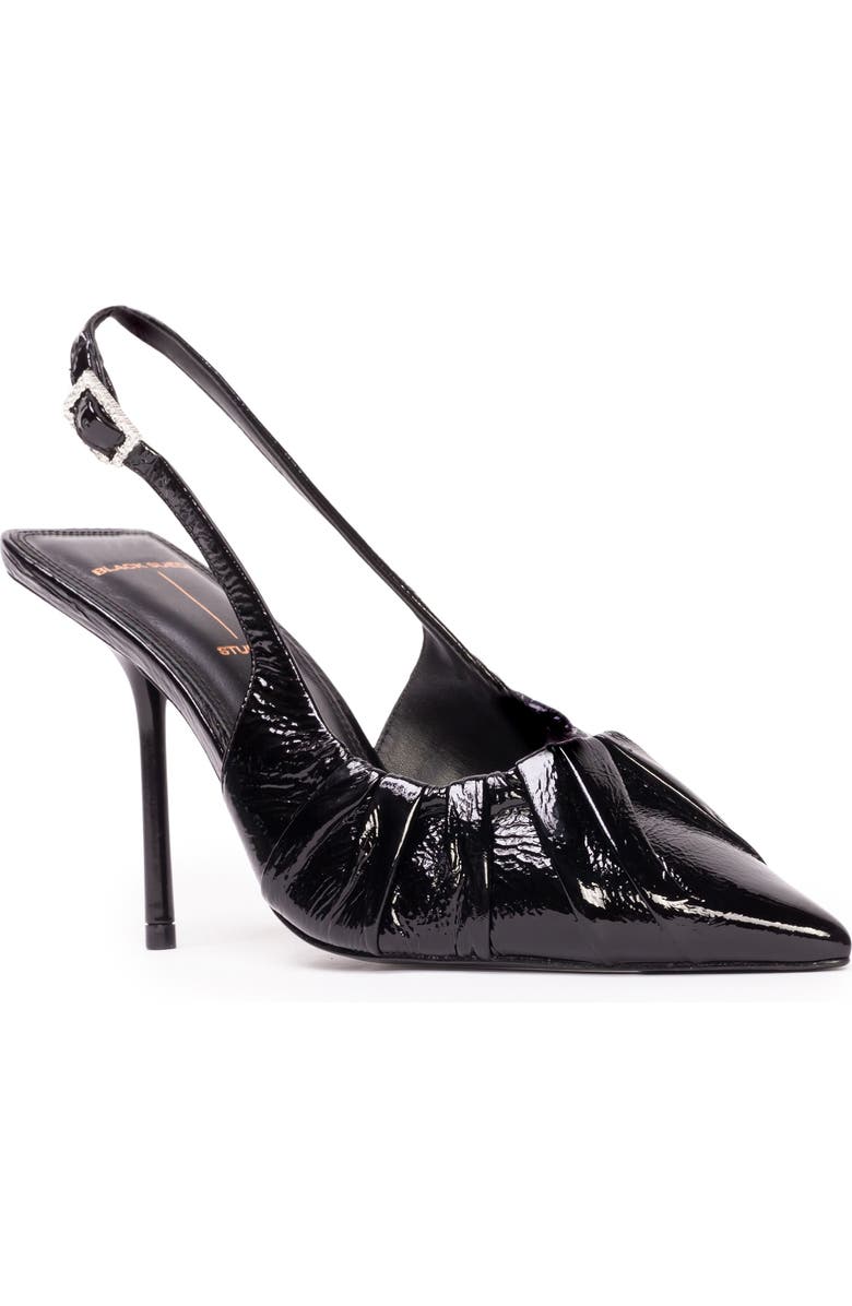 BLACK SUEDE STUDIO Piaz Slingback Pointed Toe Pump, Main, color,