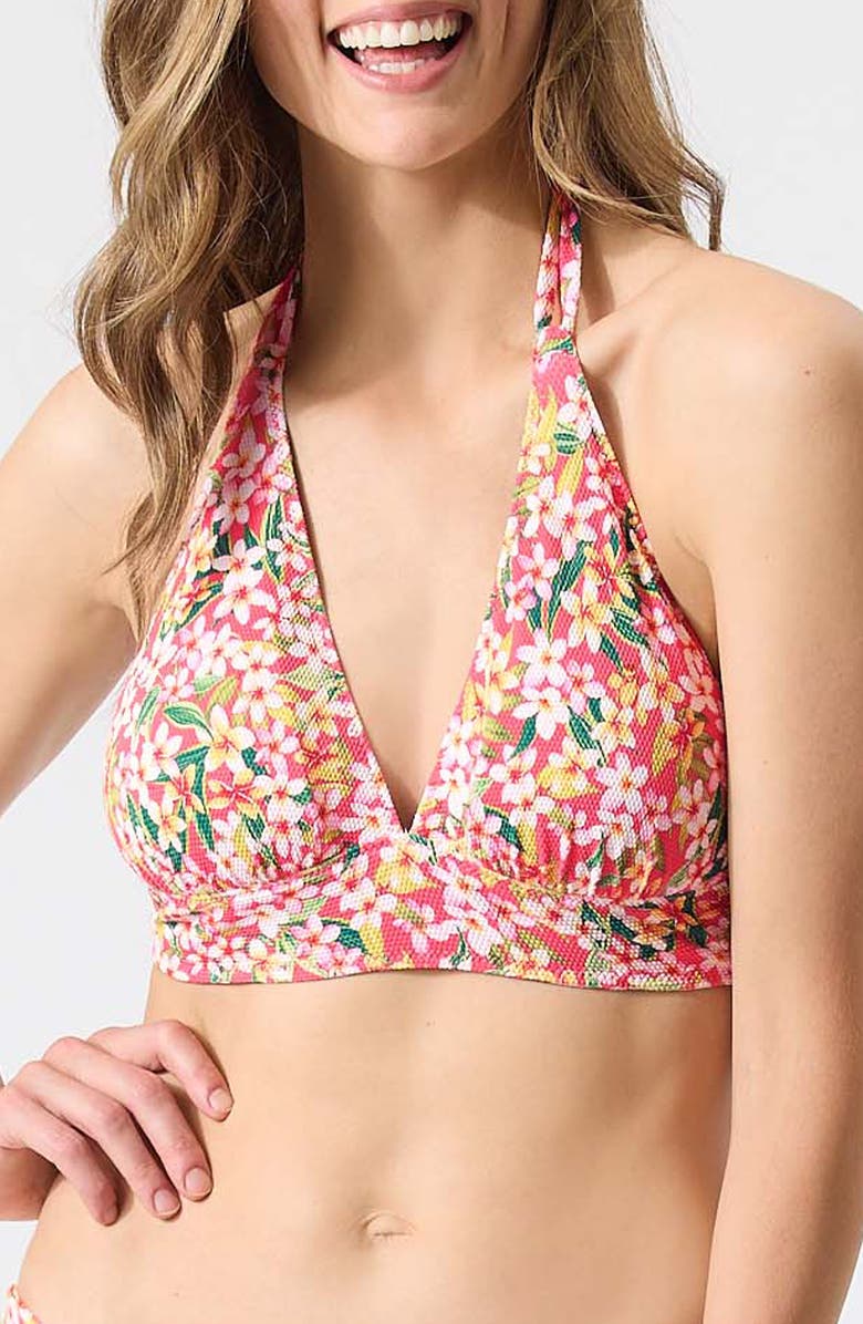 Tommy Bahama Island Cays Flora Reversible Bikini Top, Alternate, color, 