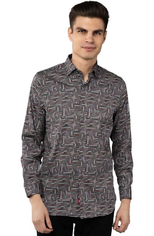Luchiano Visconti Interval Daggers With Colored Marks Shirt In Multi