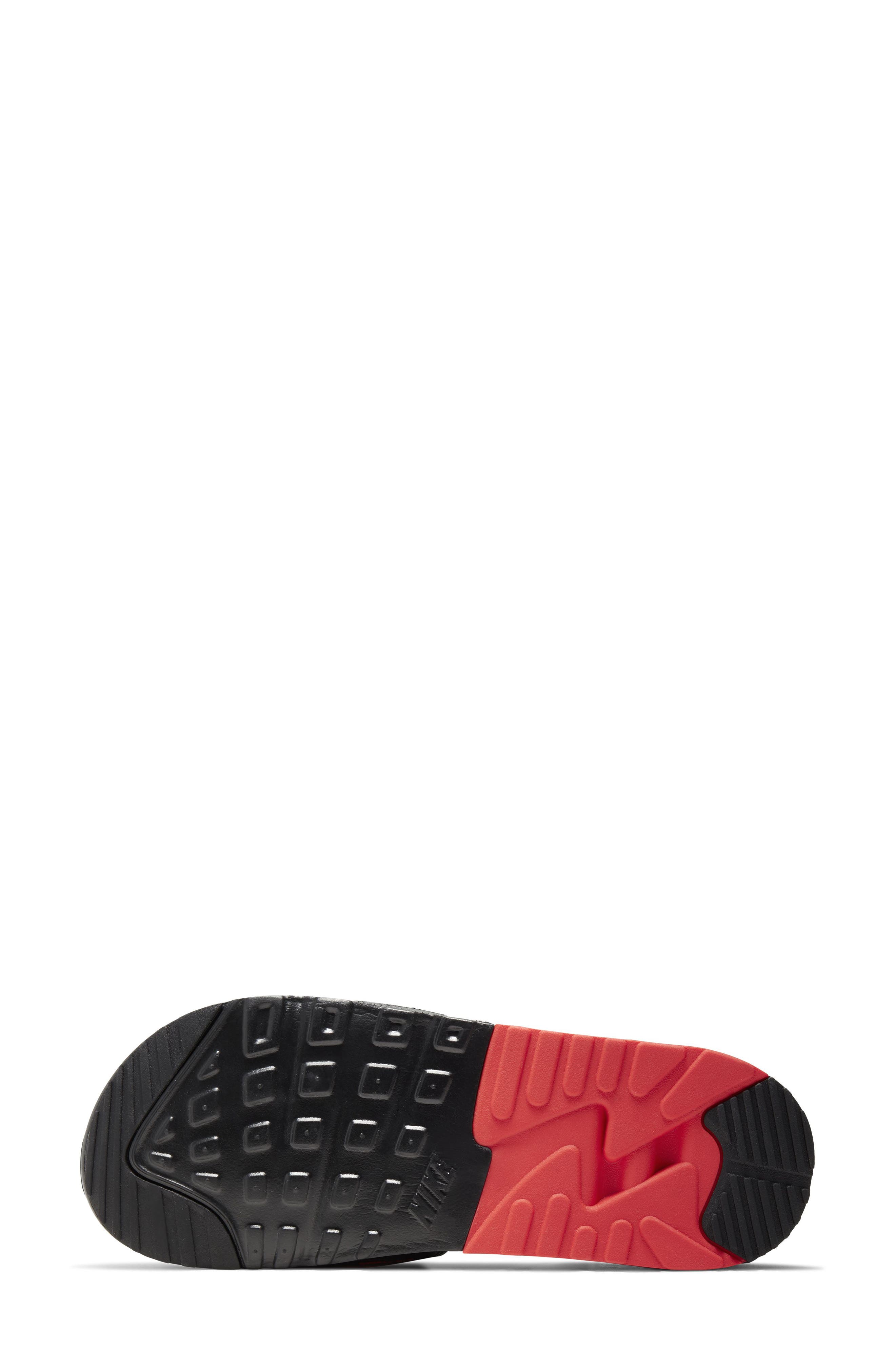 Air Max 90 Sport Slide, Alternate, color, BLACK/ CHILE RED/ WHITE