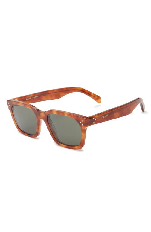 Celine Bold 3 Dots 54mm Geometric Sunglasses In Brown