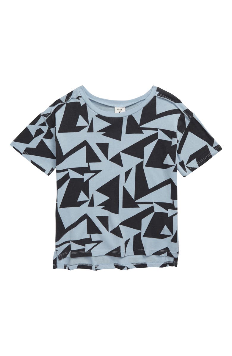 Stem Dynamic Print T-Shirt, Main, color, 