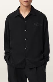 AllSaints Soul Long Sleeve Lyocell Shirt