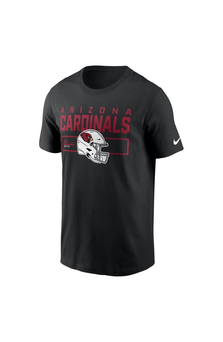 Nike Men's Nike Black Arizona Cardinals Primetime Helmet Essential T-Shirt, Alternate, color, Black