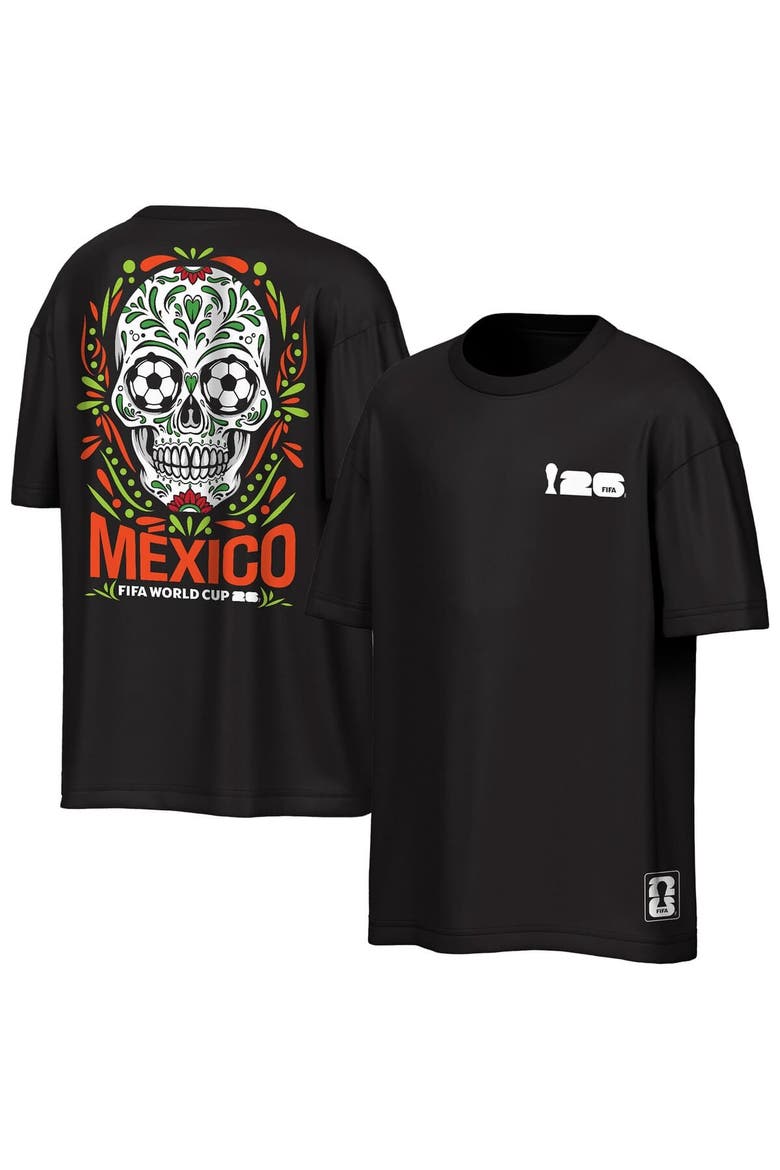 Men's Outerstuff  Black FIFA World Cup 2026 Rally Oversized 2-Hit T-Shirt, Main, color, Black