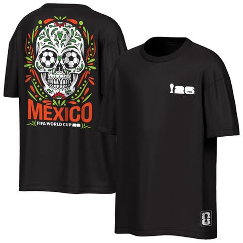 Men's Outerstuff  Black FIFA World Cup 2026 Rally Oversized 2-Hit T-Shirt