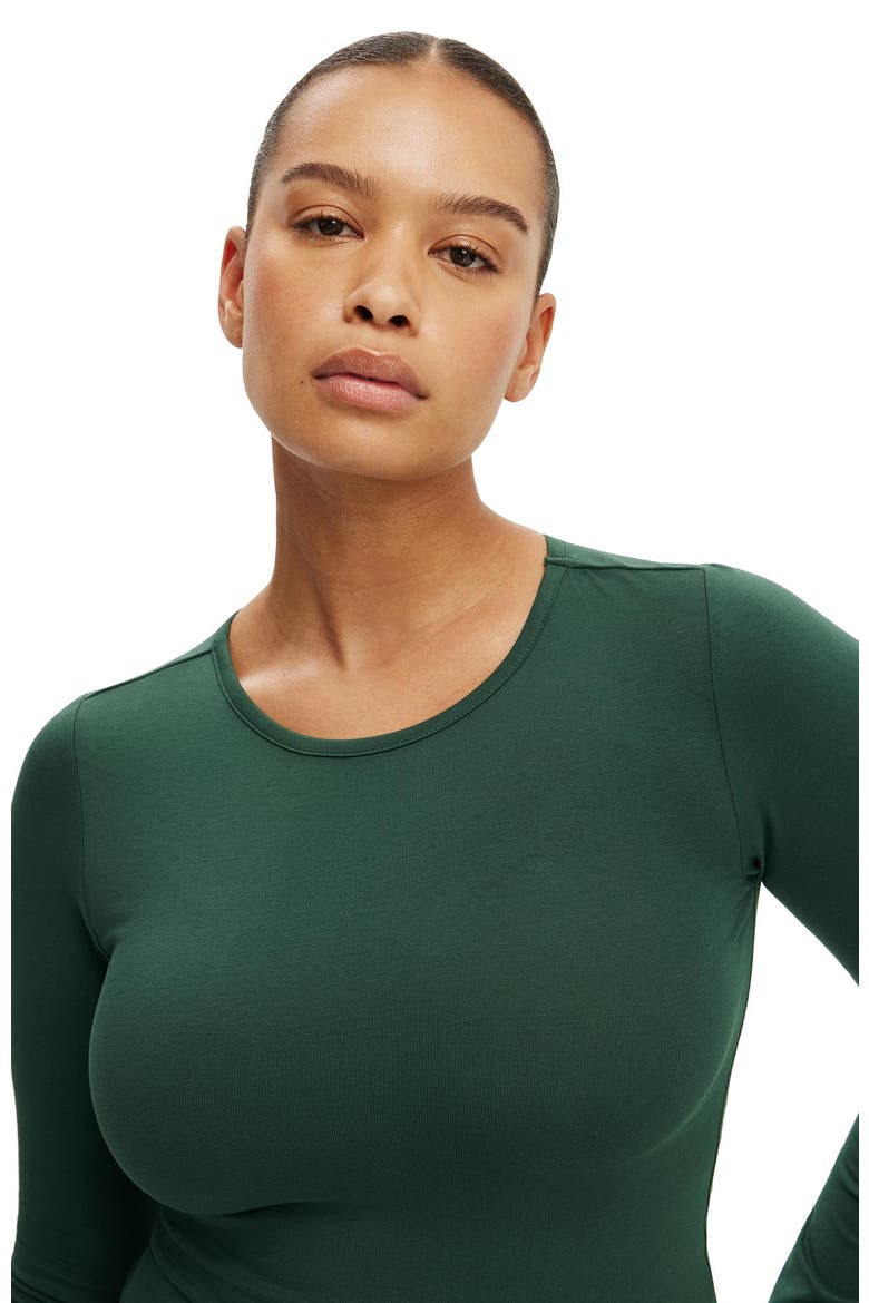 Women's Everyday Smooth Long Sleeve, Alternate, color, Treetop Green