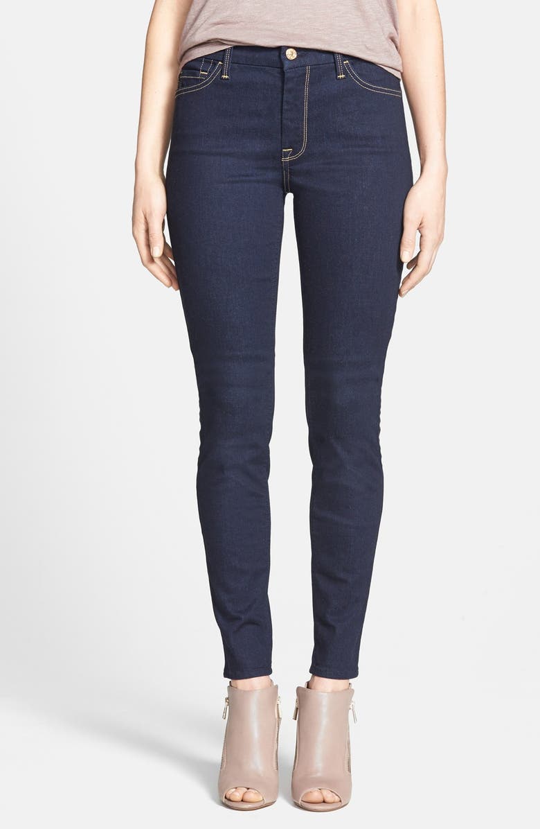 7 For All Mankind <sup>®</sup> High Rise Skinny Jeans, Main, color,