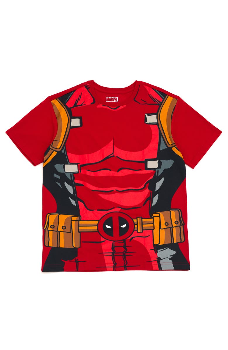 Marvel Cosplay Short Sleeve T-Shirt, Alternate, color, Crimson Deadpool