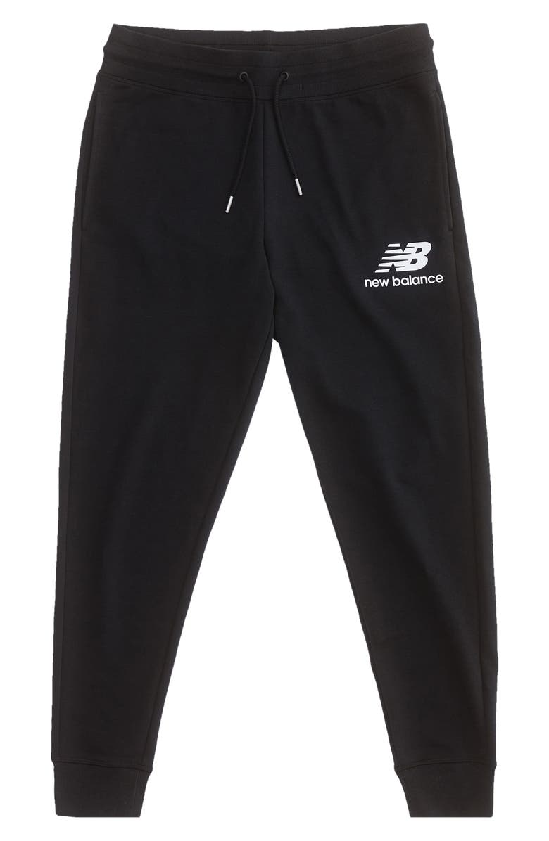 New Balance Essentials Stacked Logo Sweatpants, Alternate, color, 