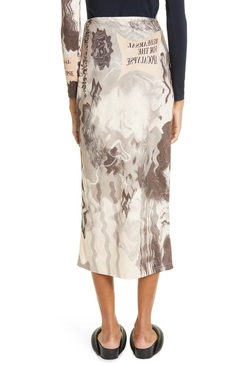 ELLISS Cosmic Vibes Midi Skirt, Alternate, color, 