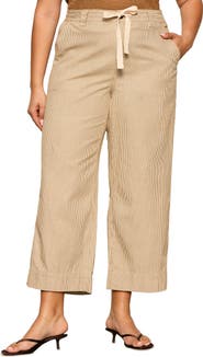 Sanctuary Lily Stripe Crop Pants