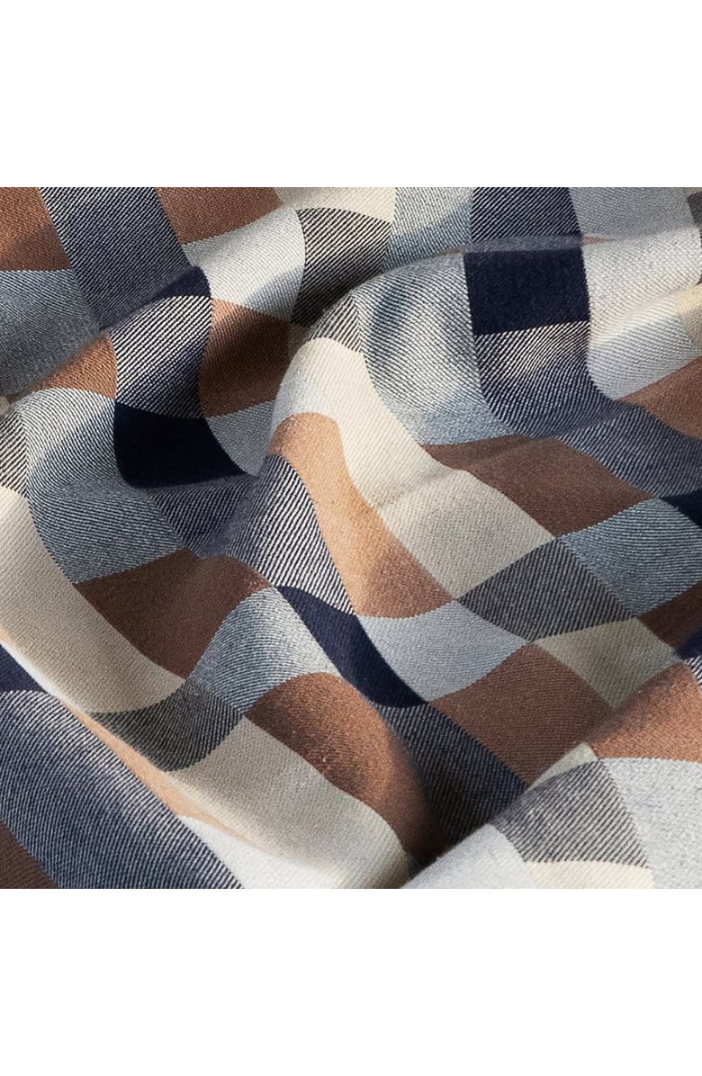 Mungo Doublecloth Throw, Alternate, color, Seven Seas