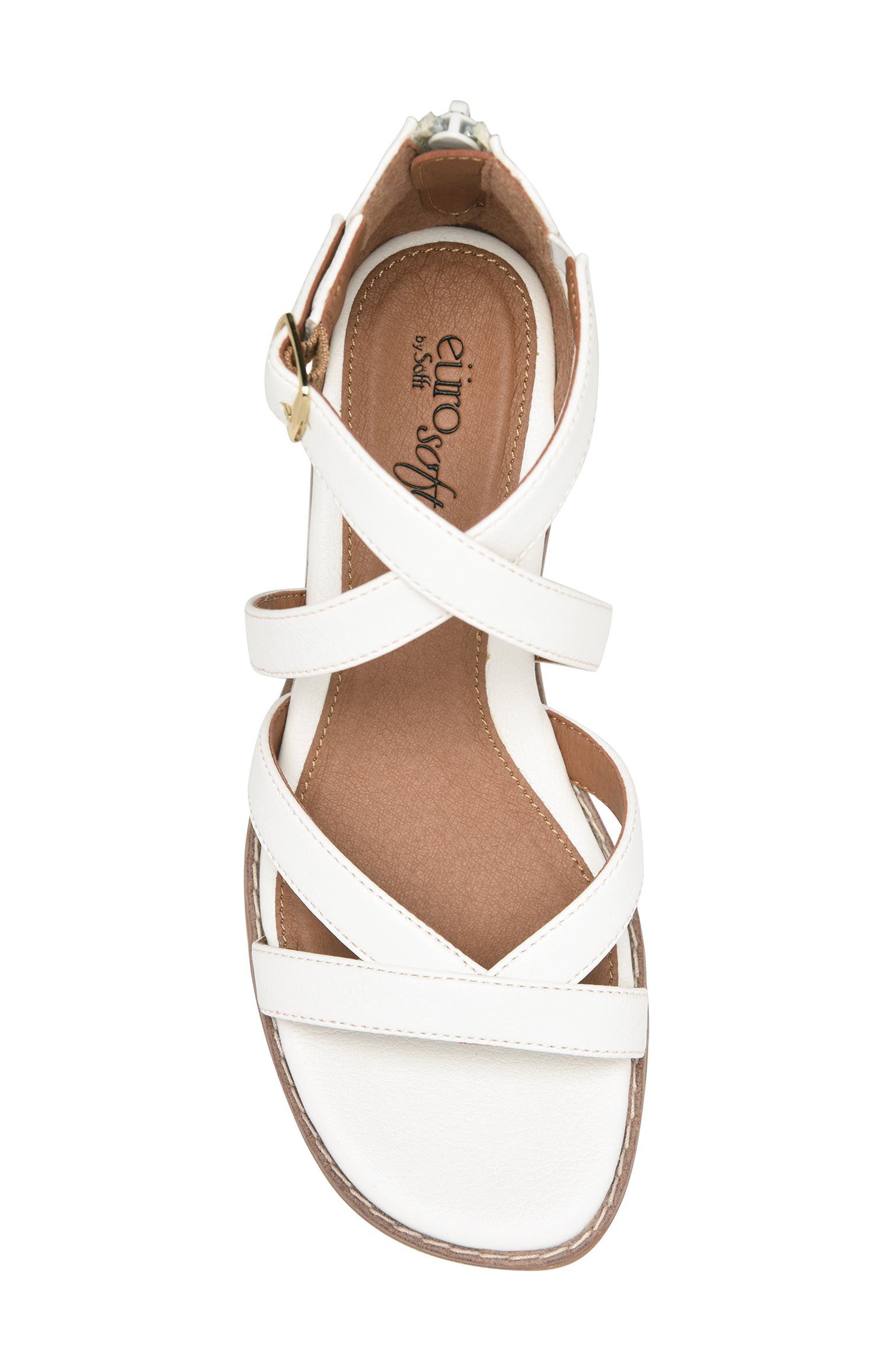 Mysti Sandal, Alternate, color, WHITE