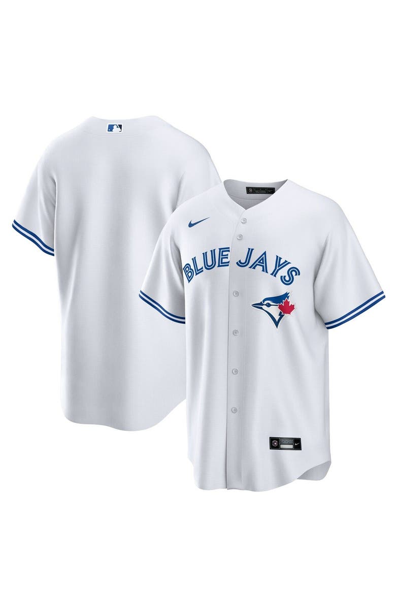 Nike Men's Nike White Toronto Blue Jays Home Replica Team Jersey, Alternate, color, 