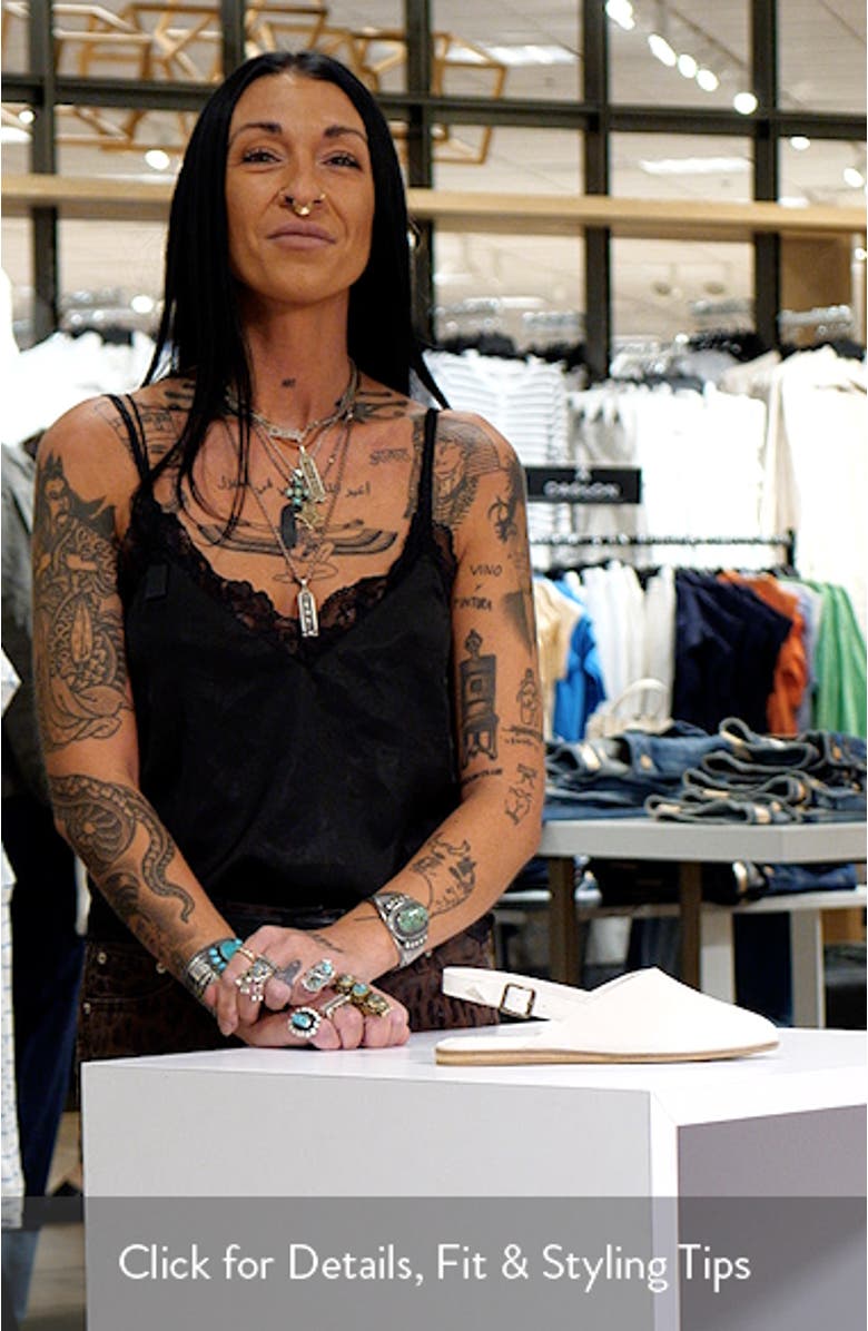 Jade Slingback Mule, sales video thumbnail