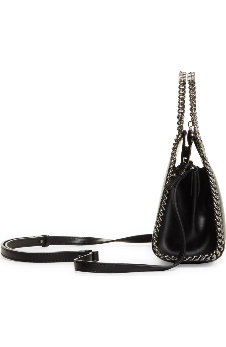 Stella McCartney Small Falabella Tiger Print Faux Leather Tote, Alternate, color,