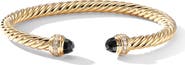 David Yurman Cable Classics Bracelet with Semiprecious Stones & Diamonds, 5mm