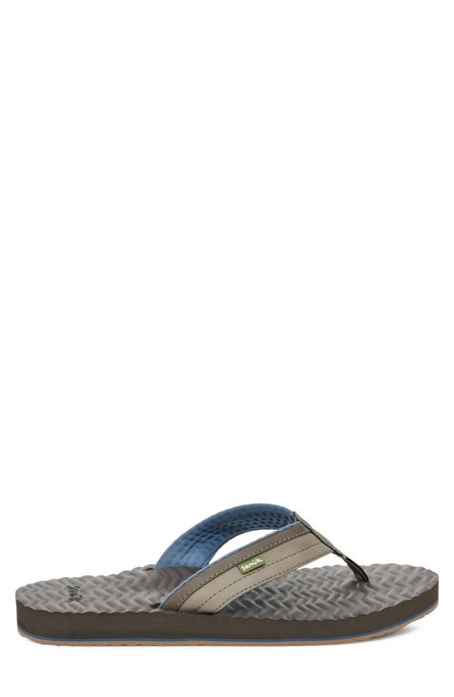 Sanuk Ziggy Plush Flip Flop In Multi