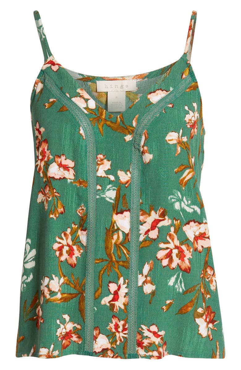 Hinge Lace Inset Camisole, Alternate, color, 