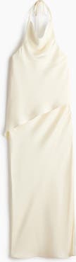 H&M Halterneck Satin Dress