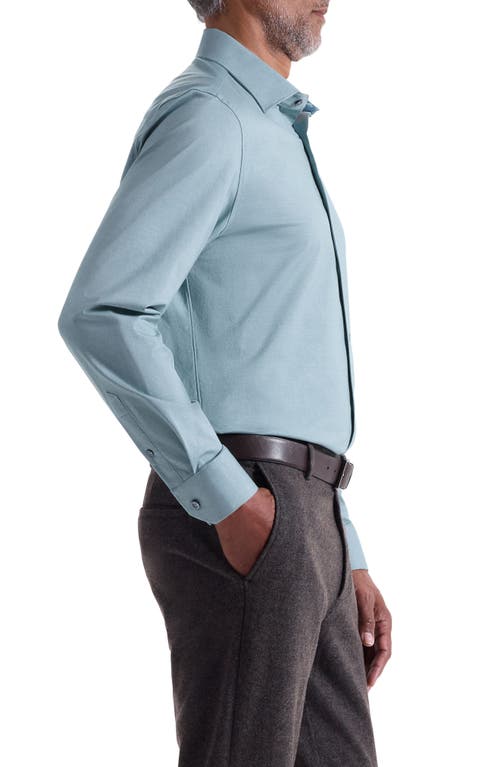 Bugatchi Jimmy Ooohcotton® Button-up Shirt In Blue
