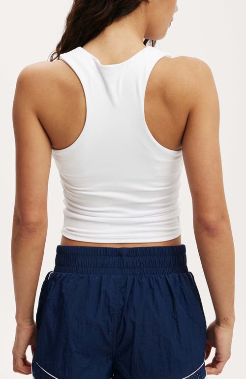 Cotton On Body Ultra Soft Racer Tank Top In White