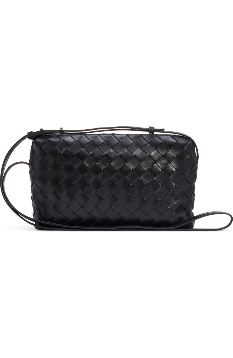 Bottega Veneta Intrecciato Leather Camera Bag, Alternate, color,