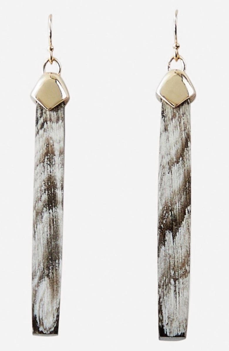 Akola Dylan Horn Drop Earrings, Main, color, 
