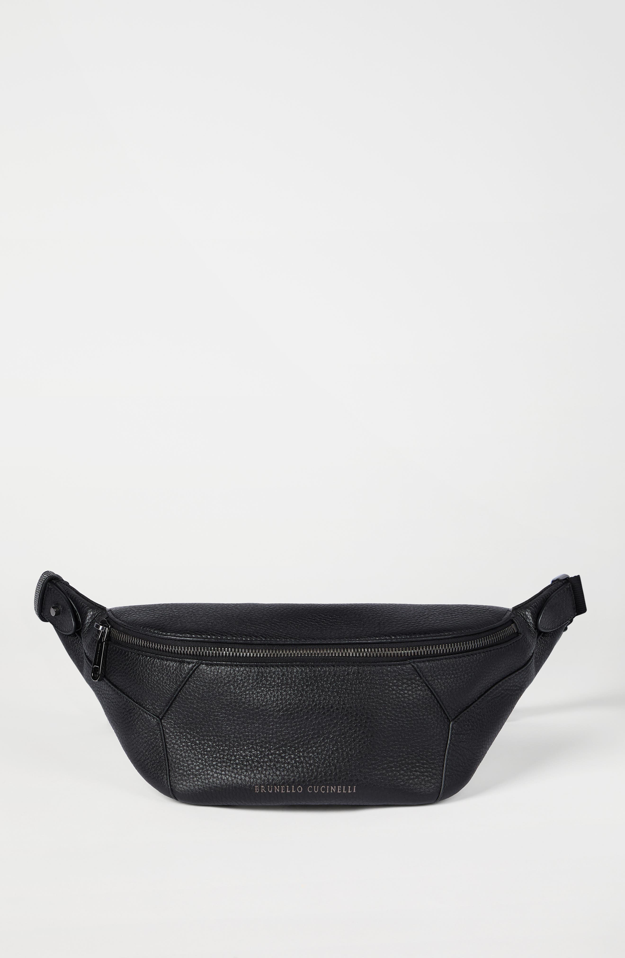 Brunello Cucinelli BC Duo belt bag, Alternate, color, Black