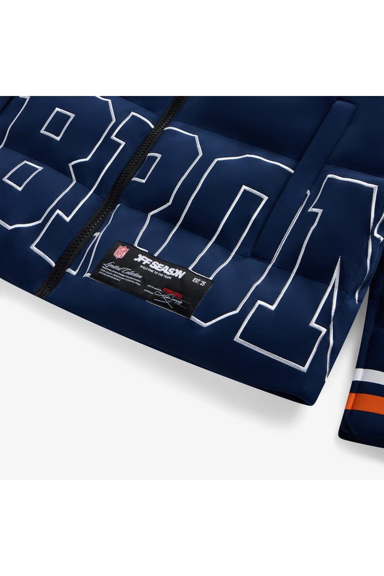 Unisex  Navy Denver Broncos Team Puffer Jacket, Alternate, color, Navy