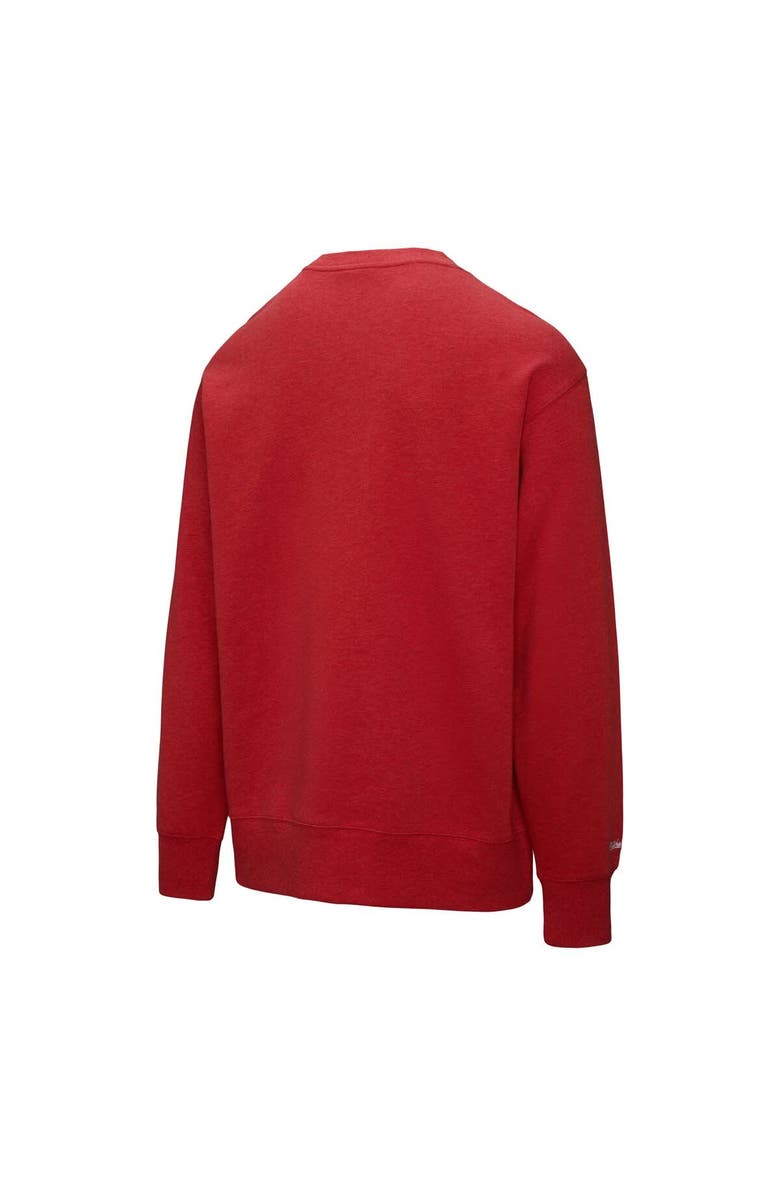 Mitchell & Ness Men's Mitchell & Ness Red Detroit Red Wings Playoff Win Fleece Pullover Sweatshirt, Alternate, color, Red