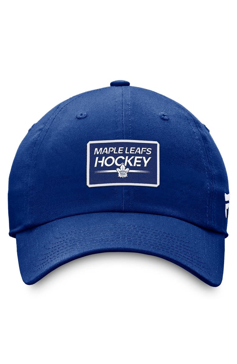 FANATICS Men's Fanatics Branded  Blue Toronto Maple Leafs Authentic Pro Prime Adjustable Hat, Alternate, color, 