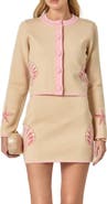 English Factory Seashell Cardigan