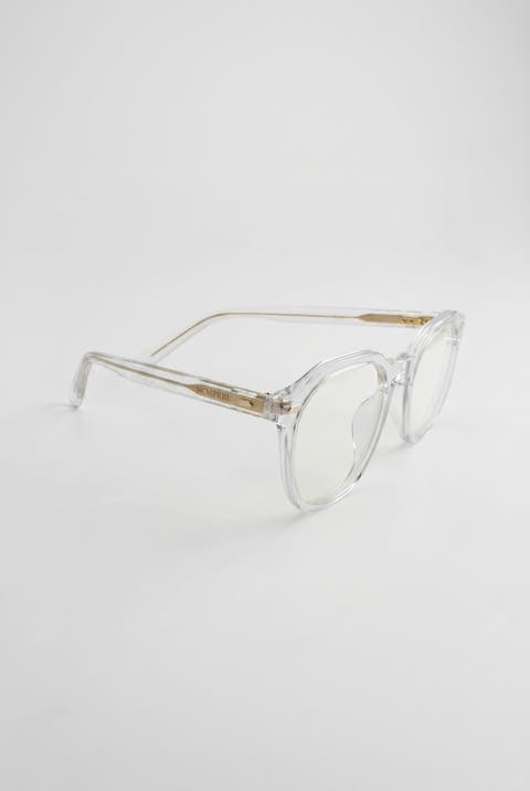 Clearview 46mm Geometric Eyeglasses