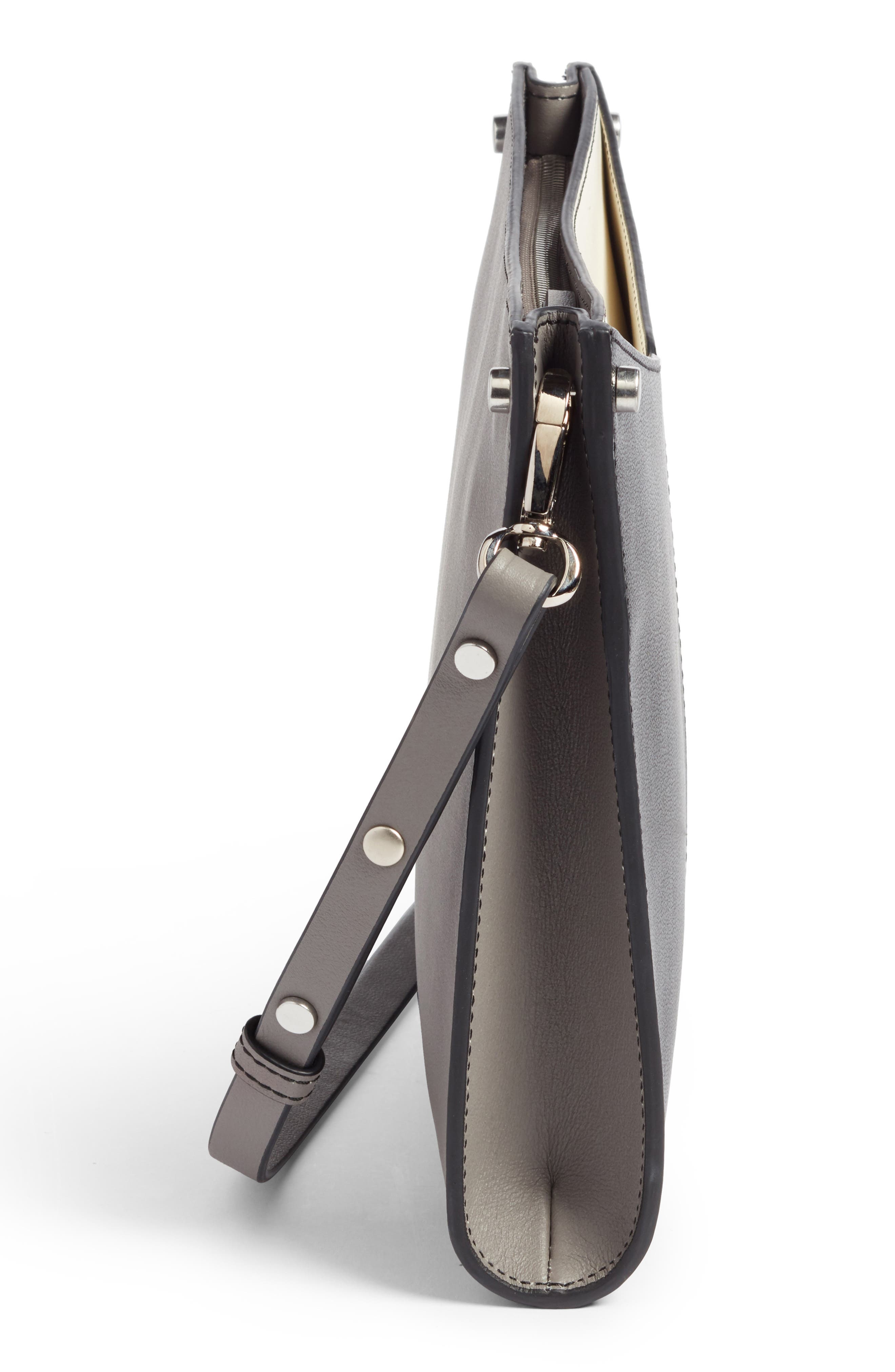 Treasure & Bond Harrison Leather Shoulder Bag, Alternate, color, 