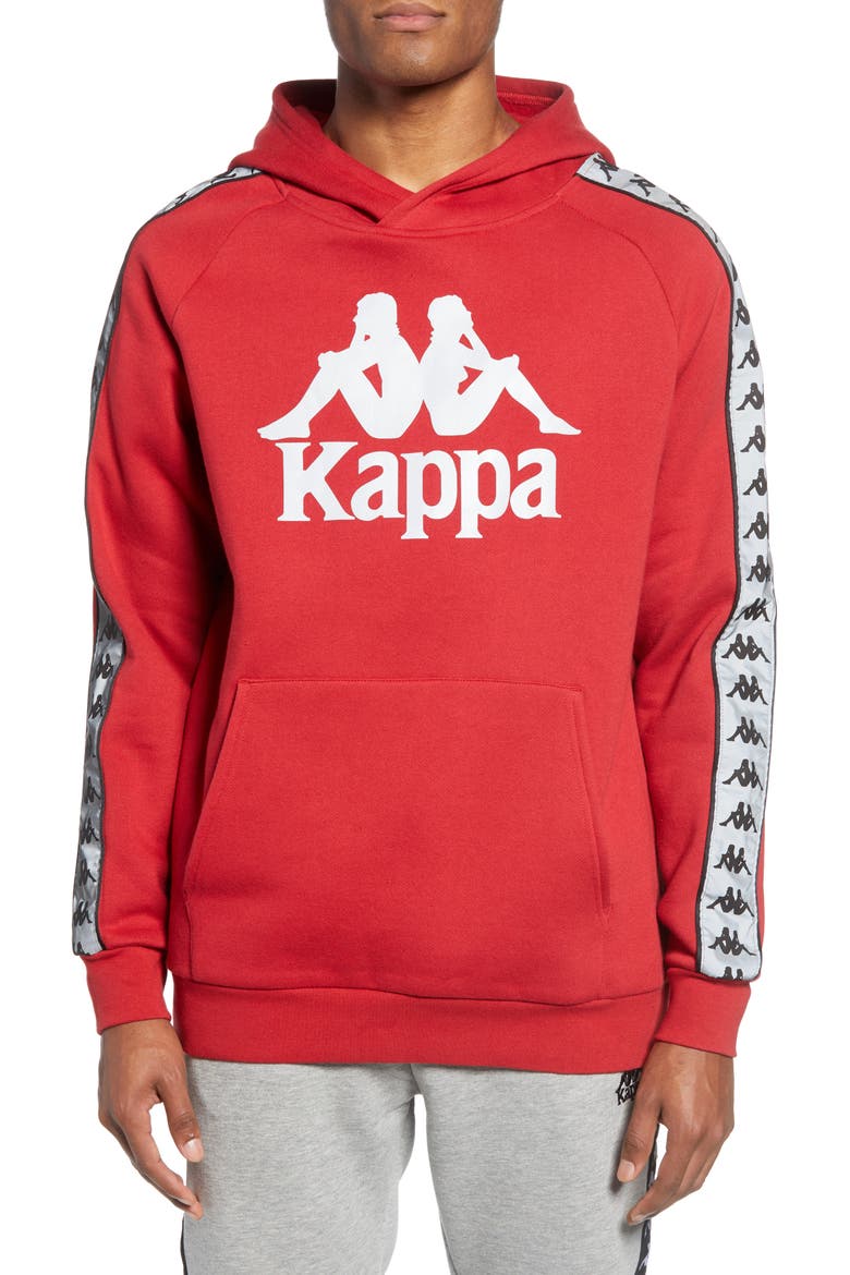 222 Banda Deniss Graphic Hoodie, Main, color, CHILLY PEPPER-GREY REFLECTIVE