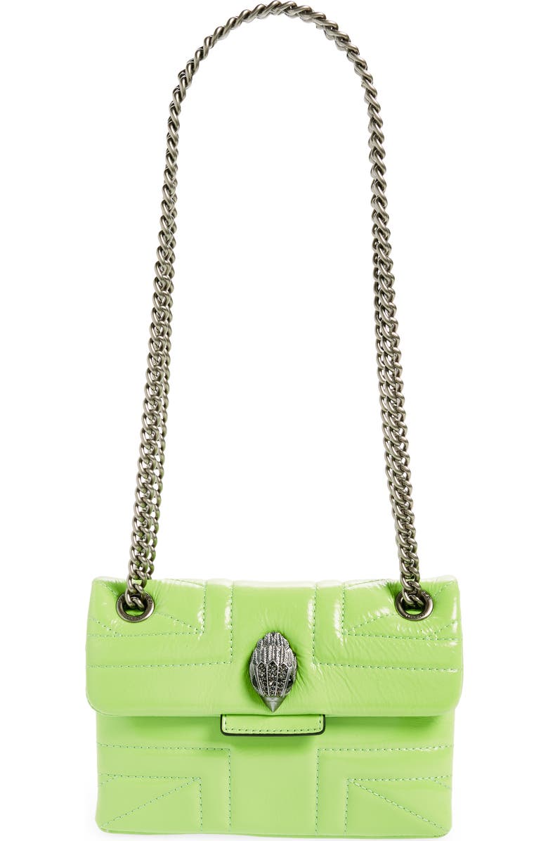 Kurt Geiger London Mini Leather Kensington Leather Shoulder Bag, Main, color,