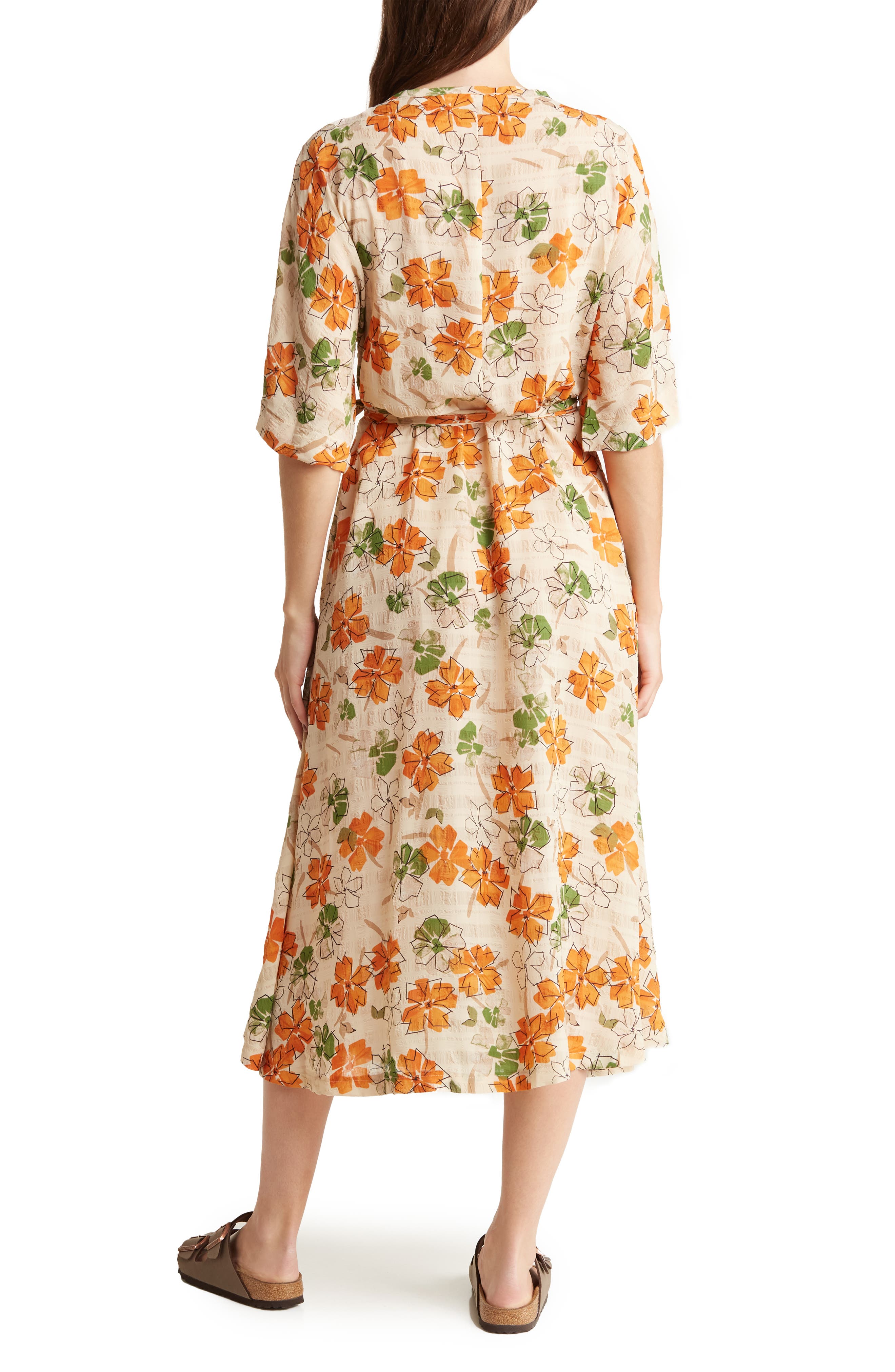 Lush Self Tie Floral Print Topper (Women) | Nordstromrack